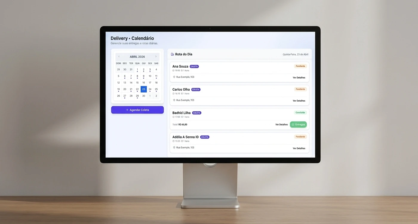 LavCore no Delivery — Rotas e Romaneio Integrados
